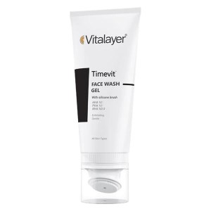 ژل شستشو براش دارTIMEVIT ویتالایر حجم 200 میل ژل شستشو براش دارTIMEVIT ویتالایر حجم 200 میل