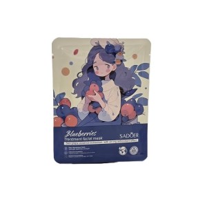 ماسک ورقه ای رایحه ی BLUEBERRIES برند SADORE