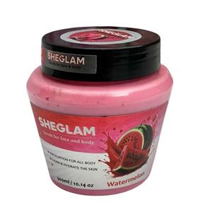 اسکراب شیگلم رایحه ی watermelon اسکراب شیگلم رایحه ی watermelon
