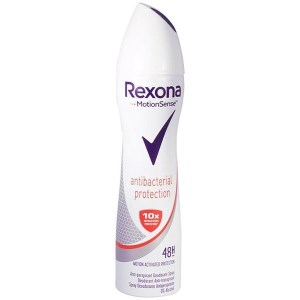 اسپری خوشبو کننده بدن زنانه antibacterial protection رکسونا حجم 200 میل
