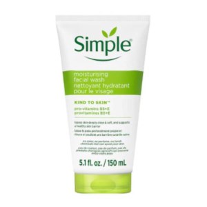 ژل شستشوی سیمپل مدل moisturising facial eash ژل شستشوی سیمپل مدل moisturising facial eash