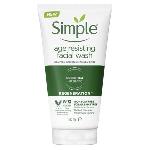 ژل شستشوی سیمپل مدل age resisting dacial wash
